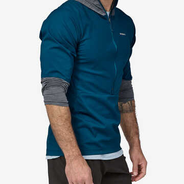 Patagonia Mens Airshed Pro Pullover - Lagom Blue