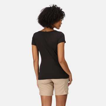 Regatta Womens Carlie Coolweave T-Shirt | Black