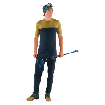Dynafit Traverse S-Tech Shirt Men - Blueberry army